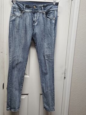 Classic Women's Light Wash Blue Skinny Jeans Sz. 13